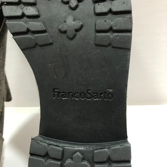 Franco Sarto Cole Gray Suede loafers Womans size 7.5M - Picture 9 of 10